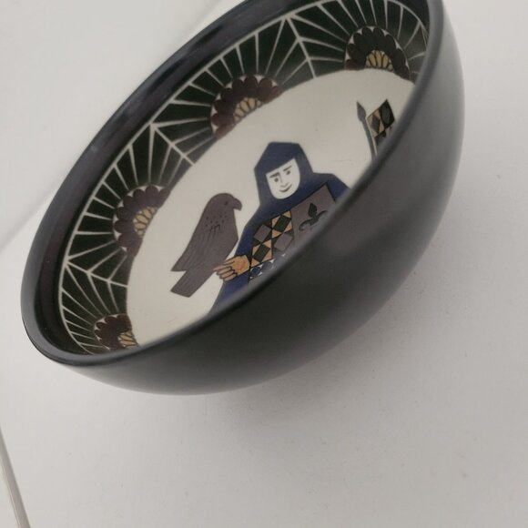 Arabia of Finland Ritari Bowl in Black Stoneware-Rare - Picture 4 of 5